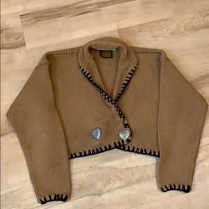 Designer handmade sweater.